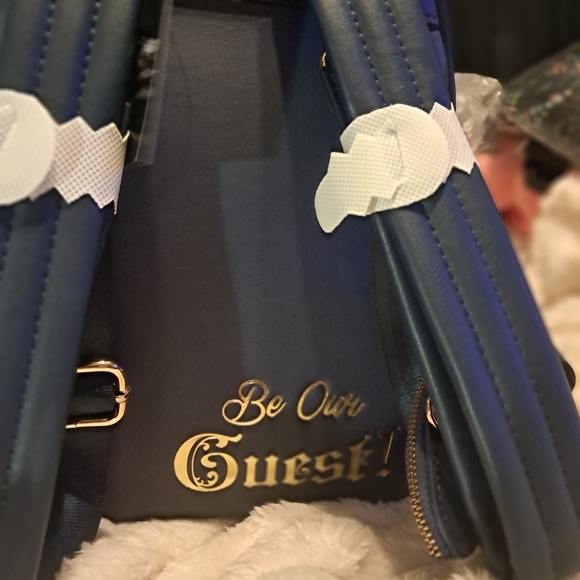 Our Universe Disney Beauty And The Beast Lumiere Be Our Guest Mini Backpack - Picture 4 of 9